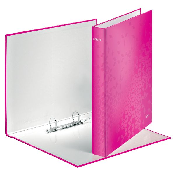 Leitz Wow Ringbuch pink Rückenbreite 40 mm, SPEZIALBESTELLUNG
