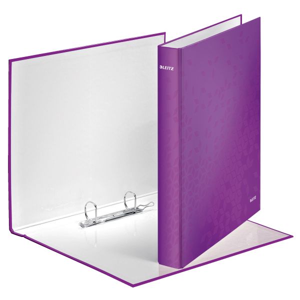 Leitz Wow Ringbuch violett Rückenbreite 40 mm, SPEZIALBESTELLUNG