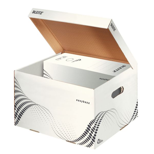 Leitz Easyboxx Archiv Transportboxen weiss, BxHxT 367 x 263 x 325 mm SPEZIALB