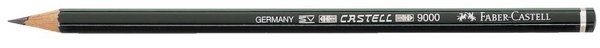 Bleistift Faber-Castell 9000 F Nr. 119010
