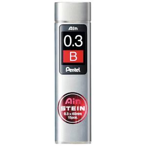 Ersatzminen Pentel Ain Stein 0,3 mm B Dösli à 15 Stück, Nr. C273-B