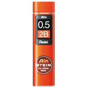 Ersatzminen Pentel Ain Stein 0,5 mm 2B Dösli à 40 Stück, Nr. C275-2B