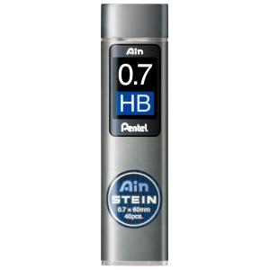 Ersatzminen Pentel Ain Stein 0,7 mm HB Dösli à 40 Stück, Nr. C277-HB