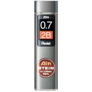 Ersatzminen Pentel Ain Stein 0,7 mm 2B Dösli à 40 Stück, Nr. C277-2B