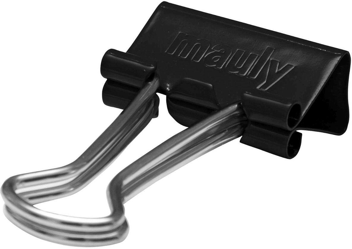 Aktenklammern Maul Mauly 51 mm breit Klemmweite 25 mm, Sch. à 6 Stück