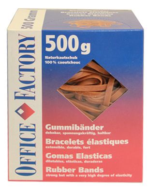 Gummibänder 90 x 3 mm, 500g 60 mm Durchmesser, Nr. 155433