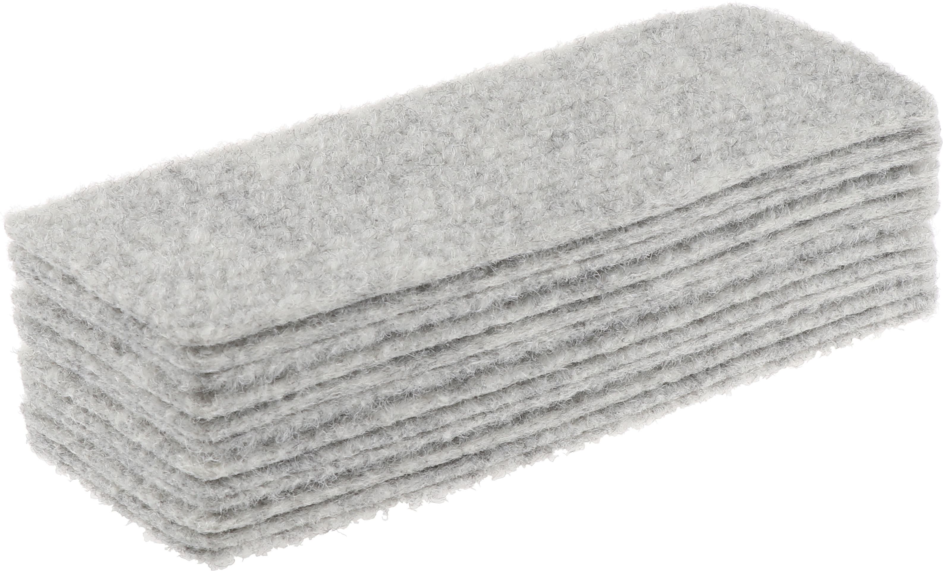 BüroLine Ersatzfilz für Tafelwischer Packung à 12 Stück, Nr. 608339