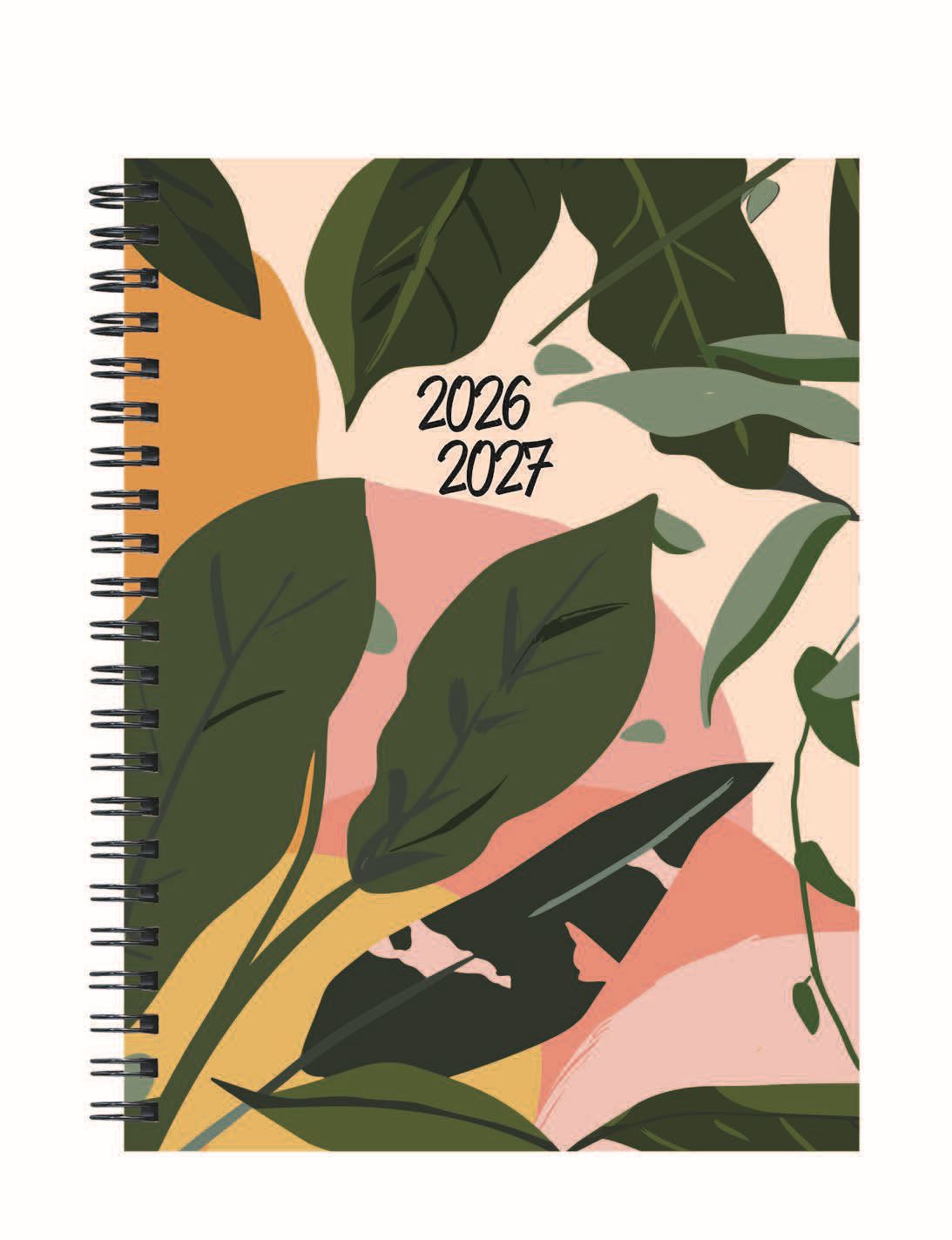 Schüleragenda Herlitz Ecoline A5 SPEZIAL Abstract Nature, 1 Woche auf 2 Seiten