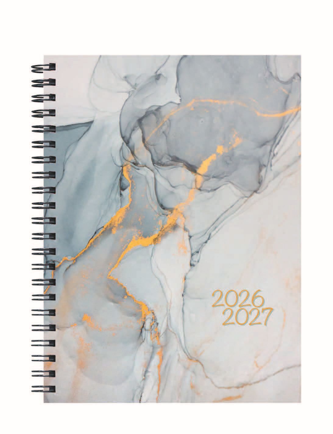 Schüleragenda Herlitz Ecoline A5 Marble-Grey, 1 Woche auf 2 Seiten SPEZIA