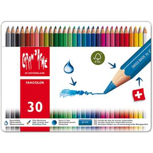 Farbstifte CdA Fancolor, Nr. 1288.330 Sch. à 30 Farben / SOLANGE VORRAT!!!