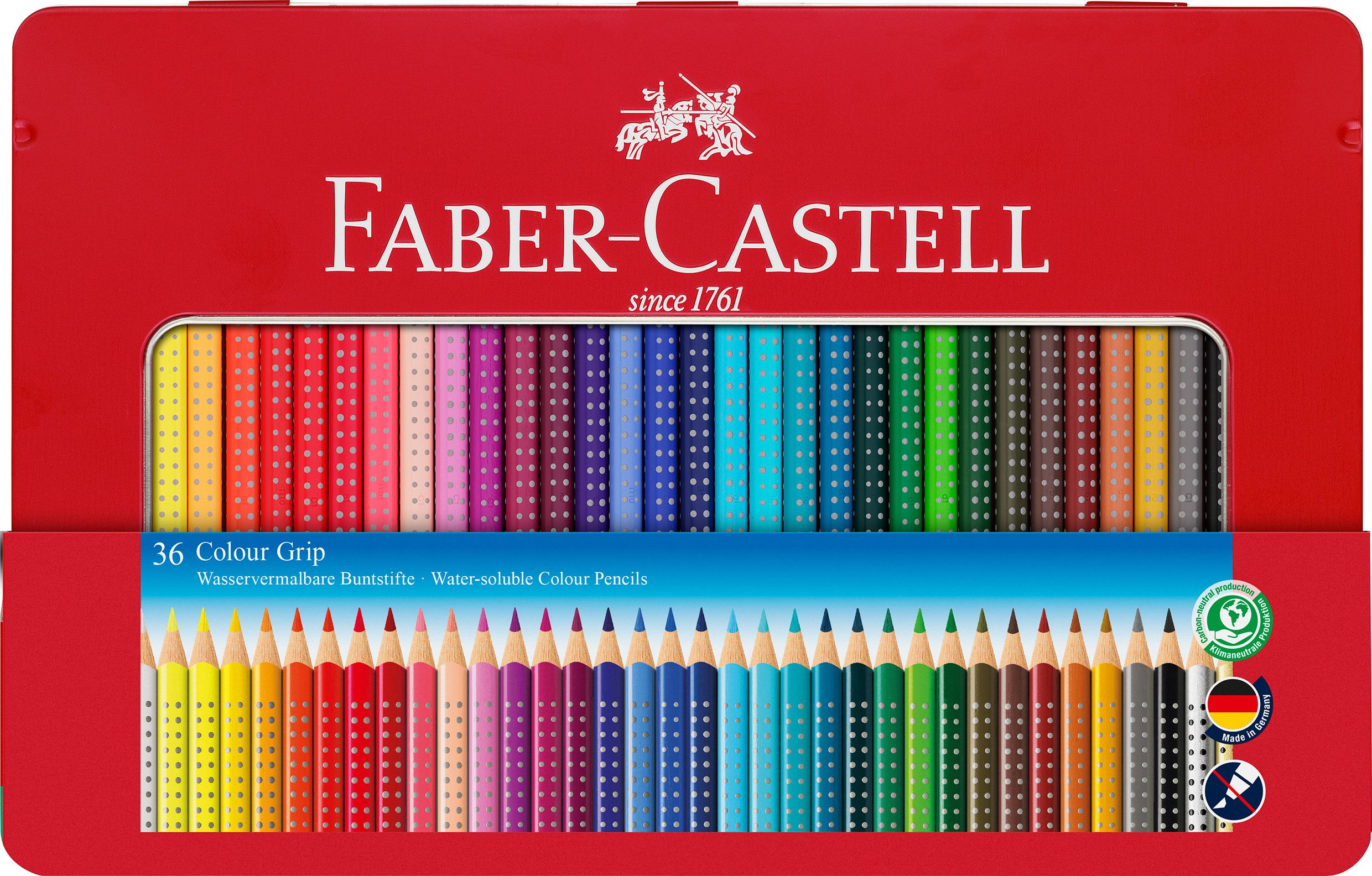 Farbstift Faber Castell Colour Grip 2001 Sch. mit 36 Farben SPEZIALBESTELLUNG