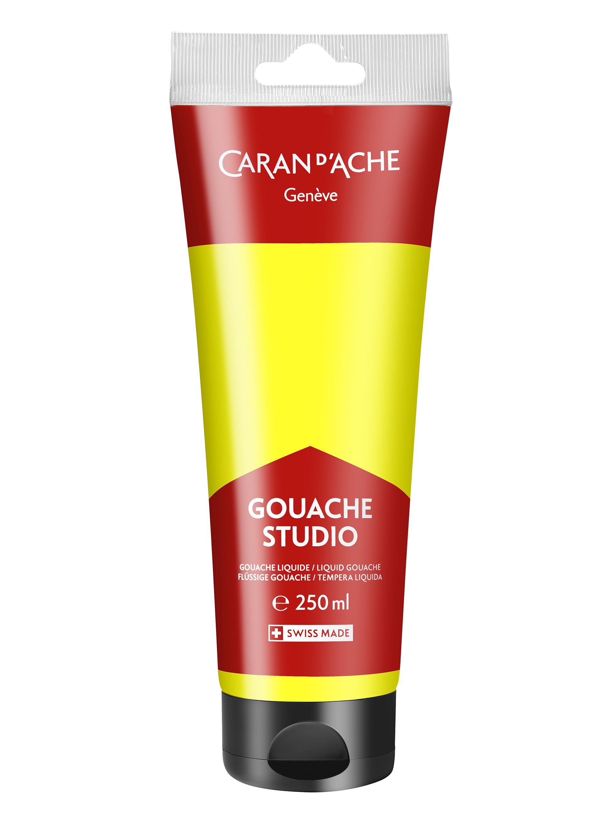 CdA Gouache Studio Tuben zitronengelb fluo, 250ml, Nr. 2331.240