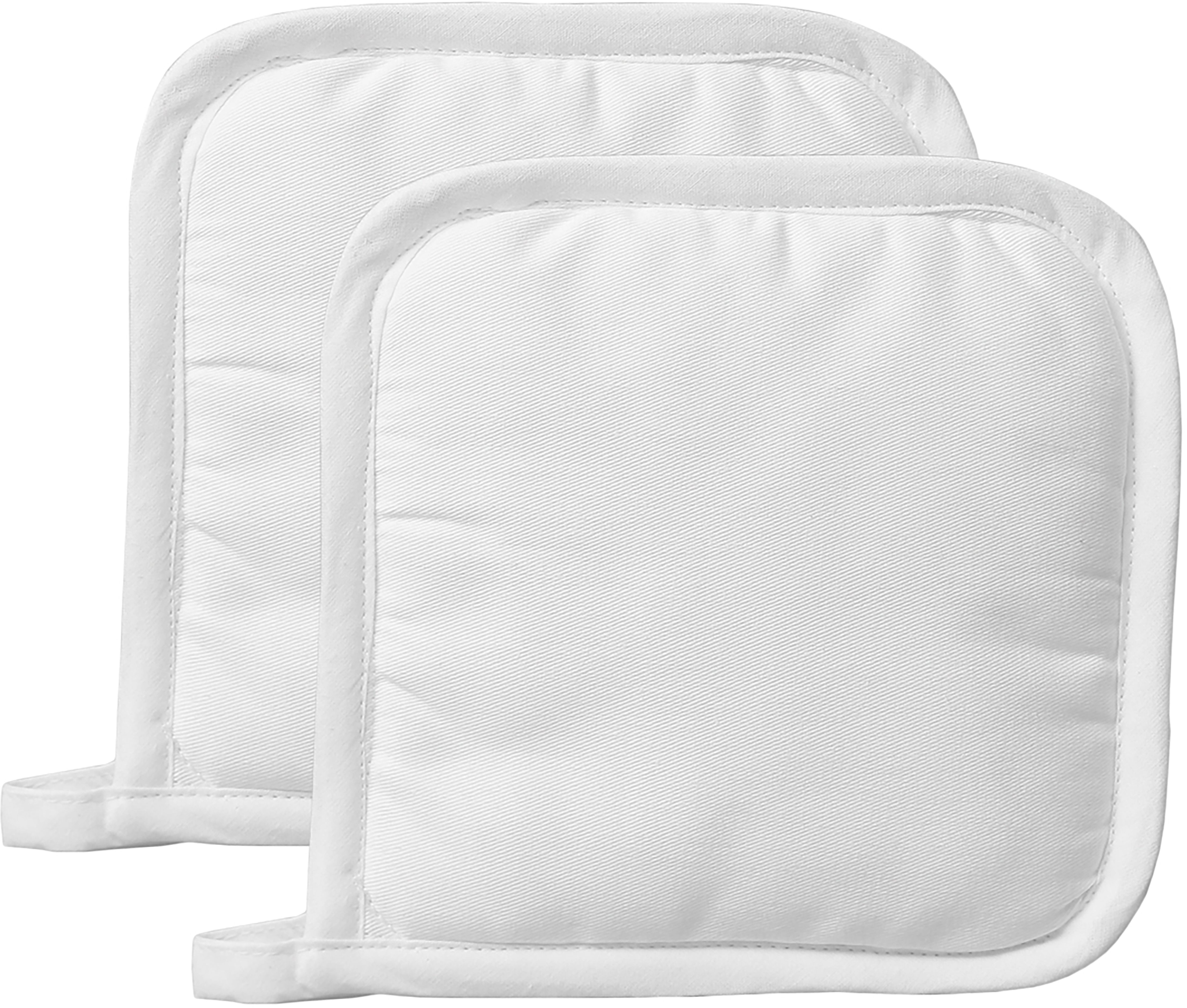 I AM Creative Topflappen 19 x 19 cm weiss Pk. à 2 Stk. SPEZIALBESTELLUNG!!!