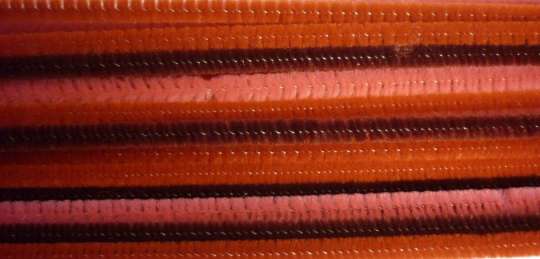 Pfeifenputzer 6 mm, 30 cm, Rot-Mix Beutel à 20 Stk. SPEZIALBESTELLUNG