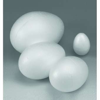 Styropor Eier 100 mm SPEZIALBESTELLUNG