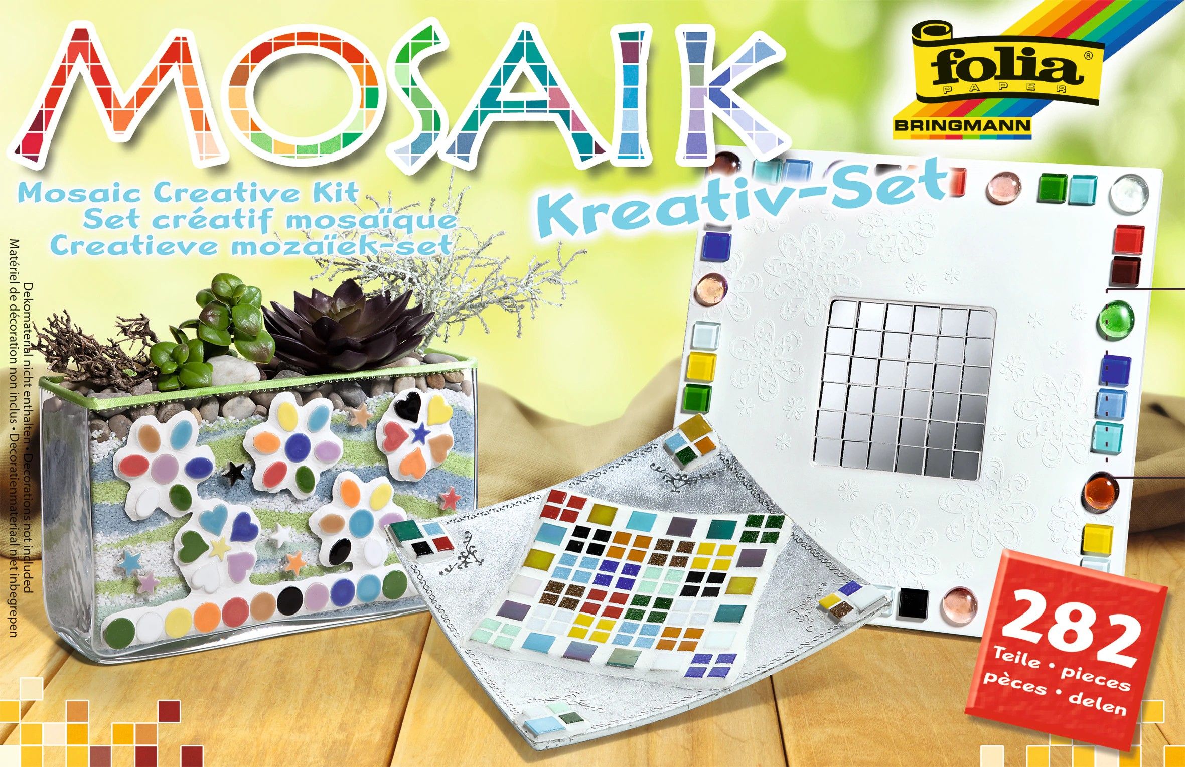 Mosaik Jumbo Kreativ Set, 282-teilig SPEZIALBESTELLUNG!