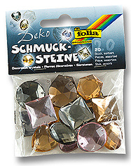 Schmucksteine mit Löchern Mix Smoky Beutel à 20 Stk. SPEZIALBESTELLUNG