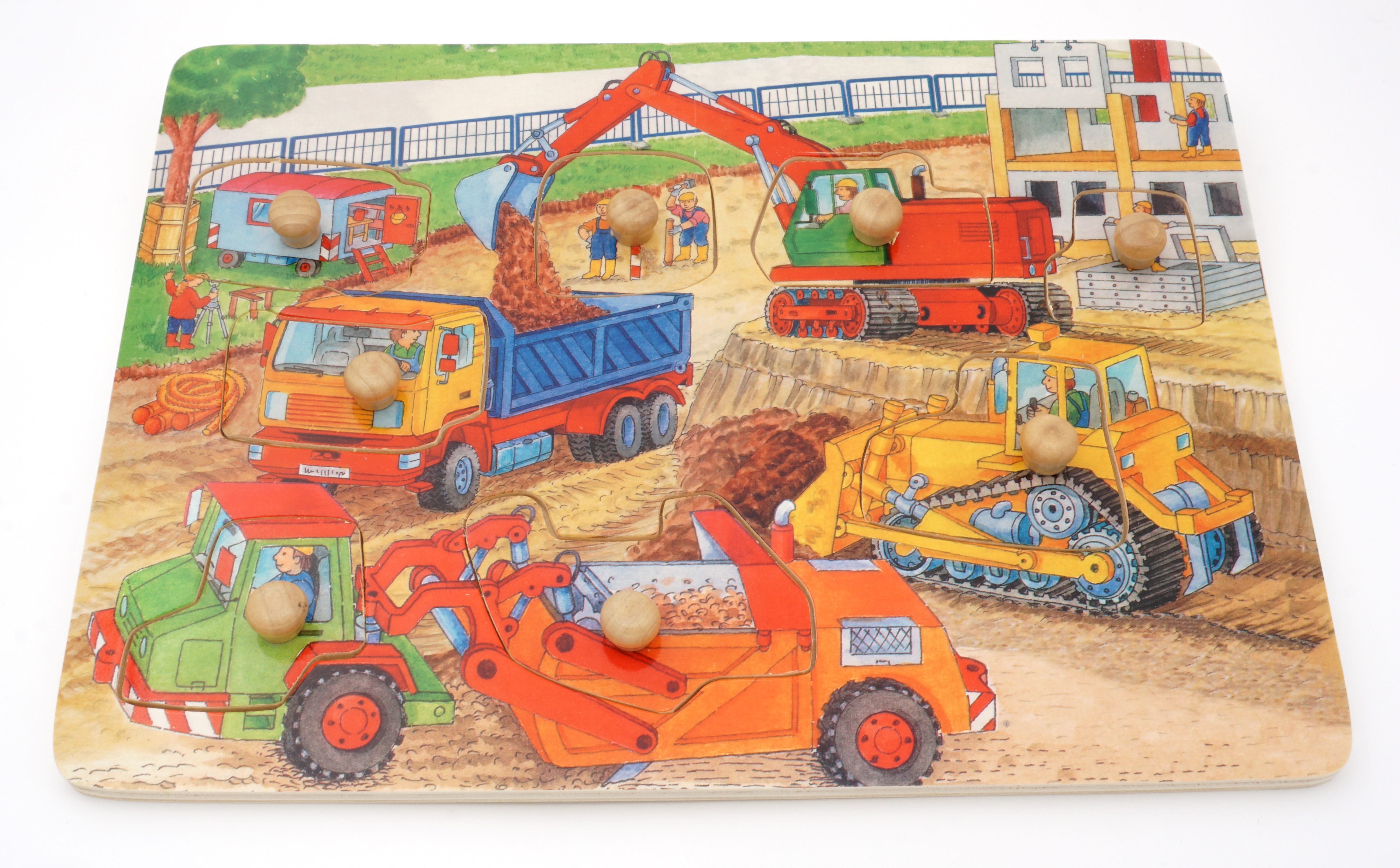 Greifpuzzle Baustelle 30 x 22 cm SPEZIALBESTELLUNG!!!