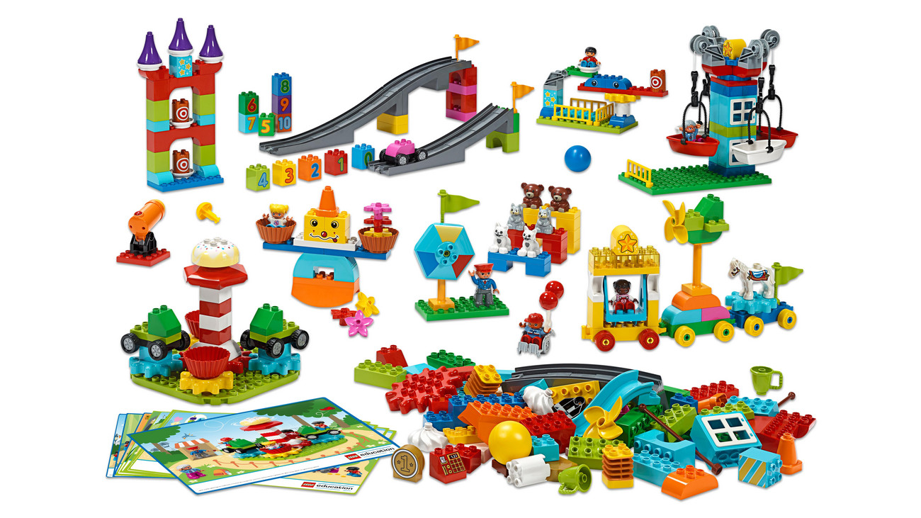 Lego Education Vergnügungspark MINT+ 295 Lego Duplo Bausteine