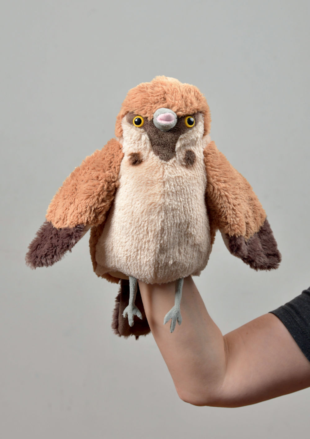 Deutsch Kindergarten Handpuppe Spatz Kiko, SPEZIALBESTELLUNG