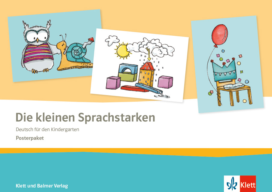 Die kleinen Sprachstarken, Posterpaket Deutsch für den KG 1+2