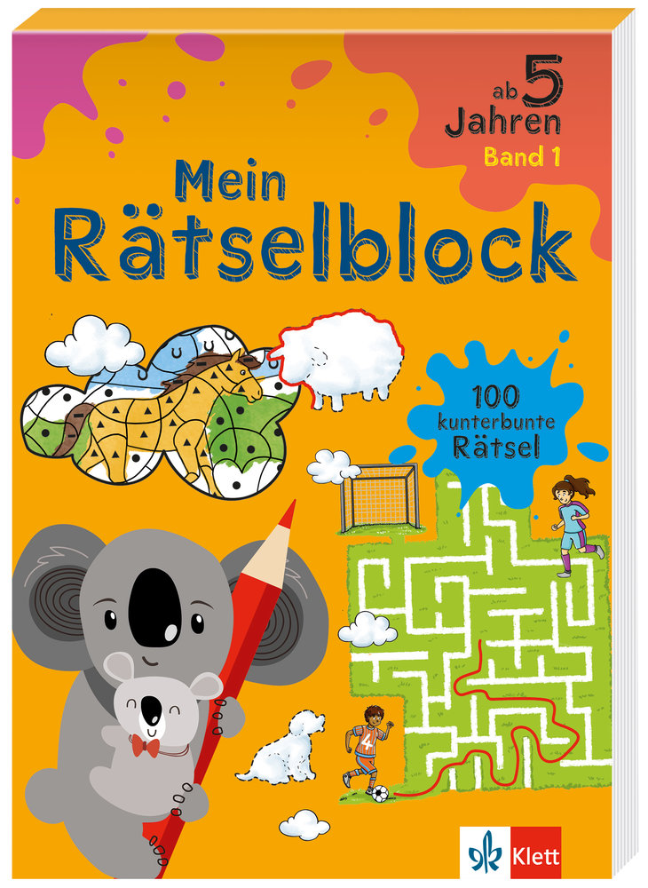 Rätselblock ab 5 Jahren, Band 1 SPEZIALBESTELLUNG