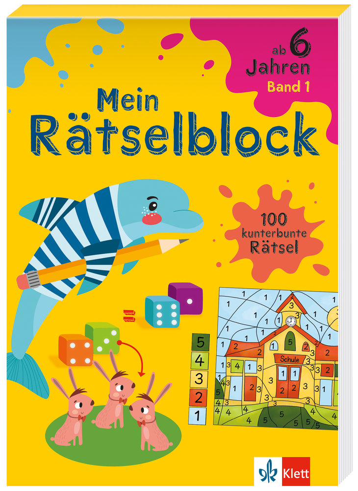 Rätselblock ab 6 Jahren, Band 1 SPEZIALBESTELLUNG