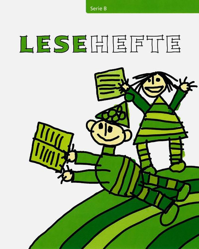 Leseschlau, Lesehefte Serie B 4 Hefte, total 96 Seiten