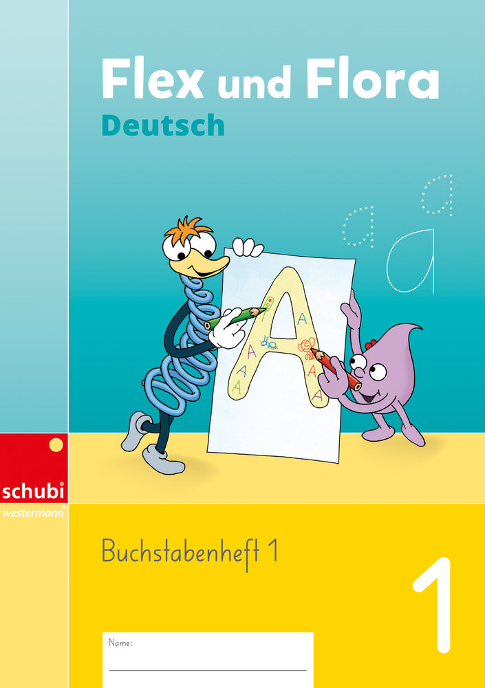 Flex und Flora Deutsch 1, Buchstabenheft SPEZIALBESTELLUNG