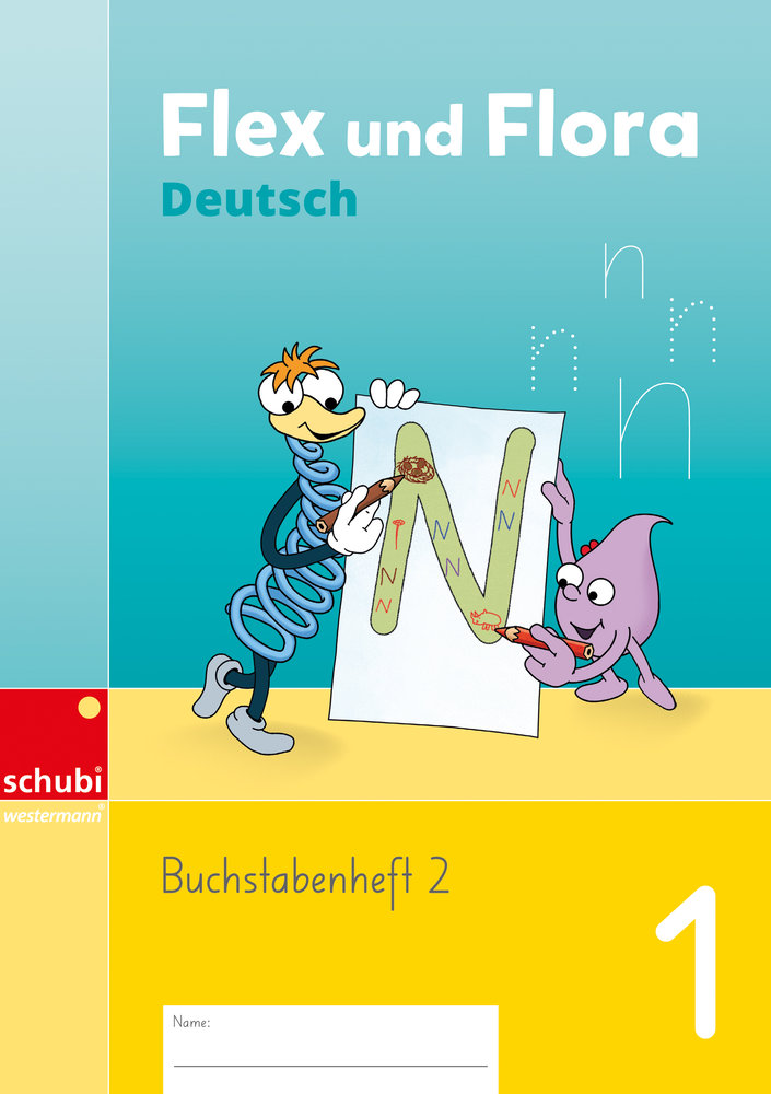Flex und Flora Deutsch 1, Buchstabenheft SPEZIALBESTELLUNG