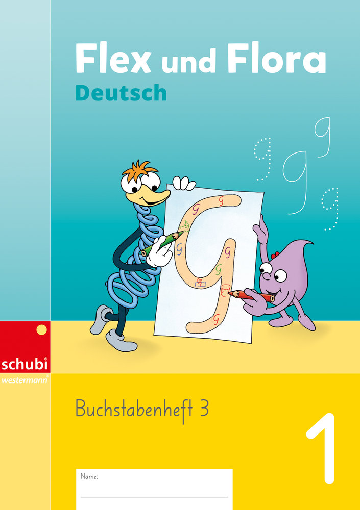 Flex und Flora Deutsch 1, Buchstabenheft SPEZIALBESTELLUNG