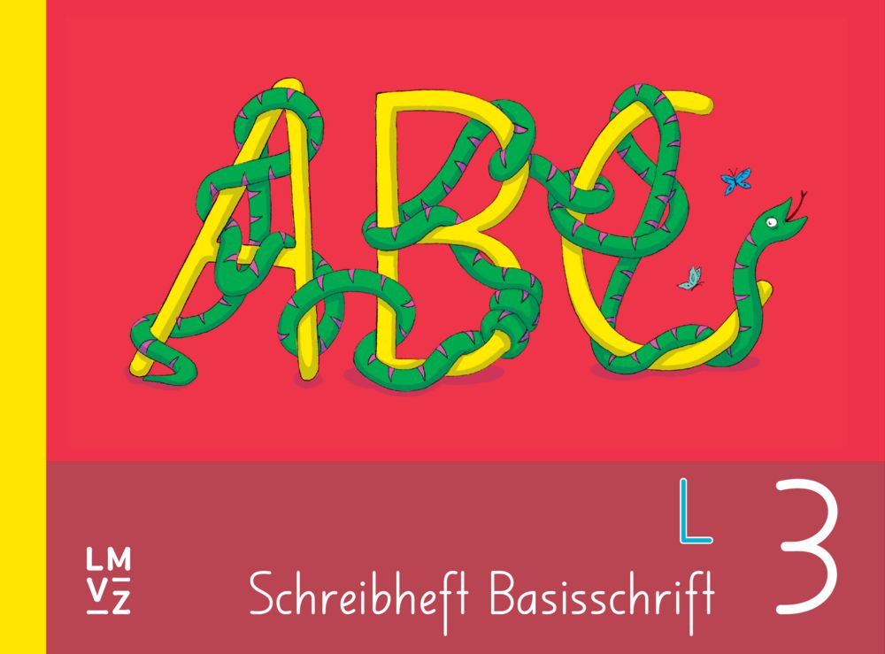 ABC 3, Schreibheft 2.Kl., Linkshänder BASISSCHRIFT