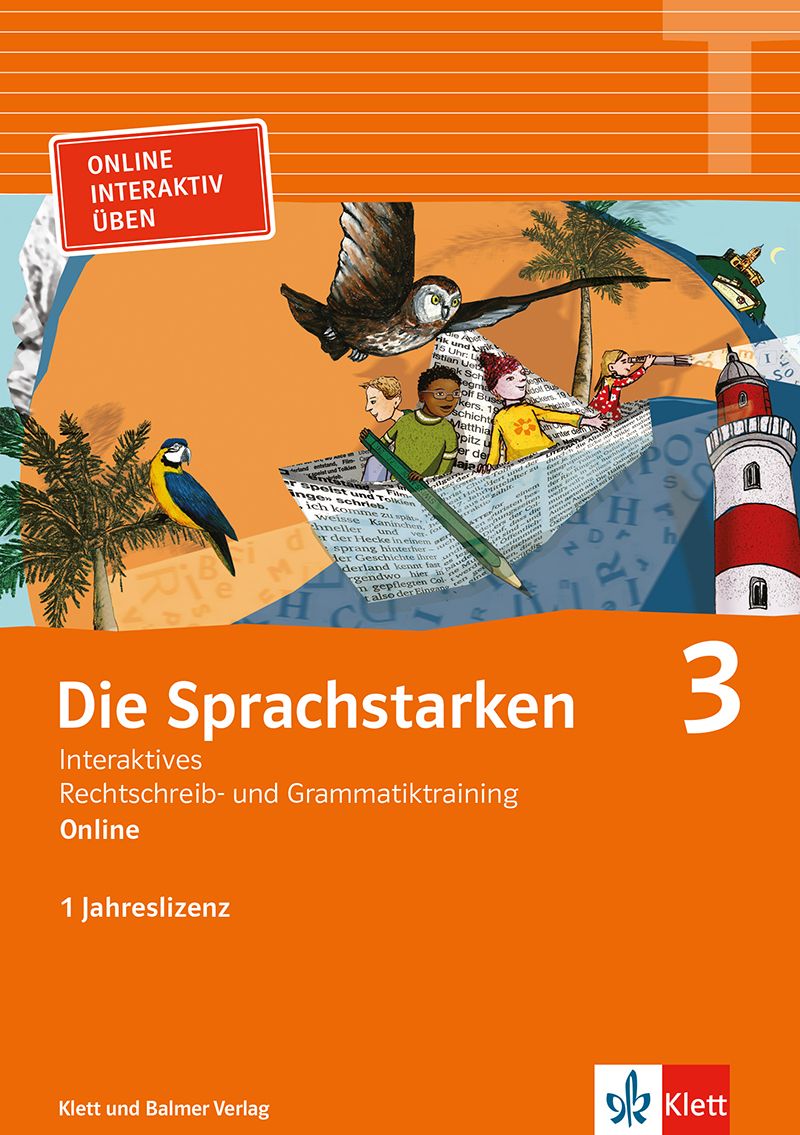 Die Sprachstarken 3, intera. Rechtschr.+ Gramm.tr., 1-Jahres-Lizenz, SPEZIALBEST.