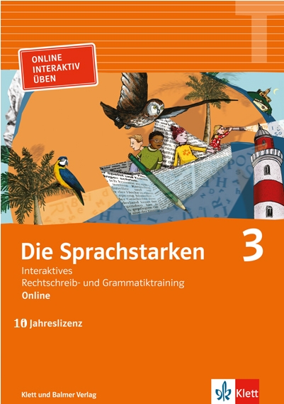 Die Sprachstarken 3, intera. Rechtschr.+ Gramm.tr., 10 x 1-Jahresl., SPEZIALBEST.