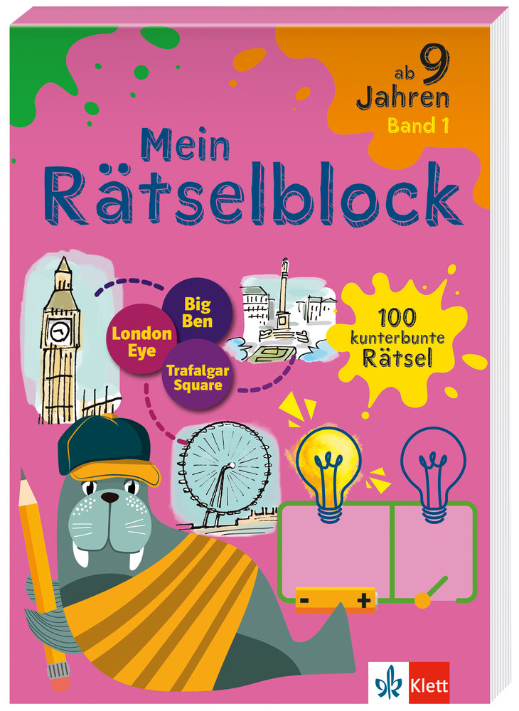 Rätselblock ab 9 Jahren, Band 1 SPEZIALBESTELLUNG