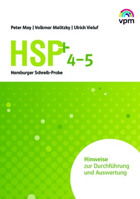 HSP 4-5 Hinweise zur Durchführung  und Auswertung, SPEZIALBESTELLUNG