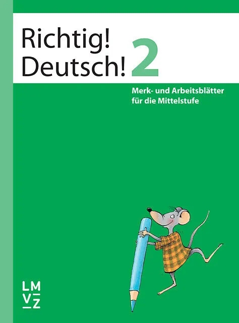 Richtig! Deutsch! 2, Merk- + Arb.blätter 5. Schuljahr, SPEZIALBESTELLUNG