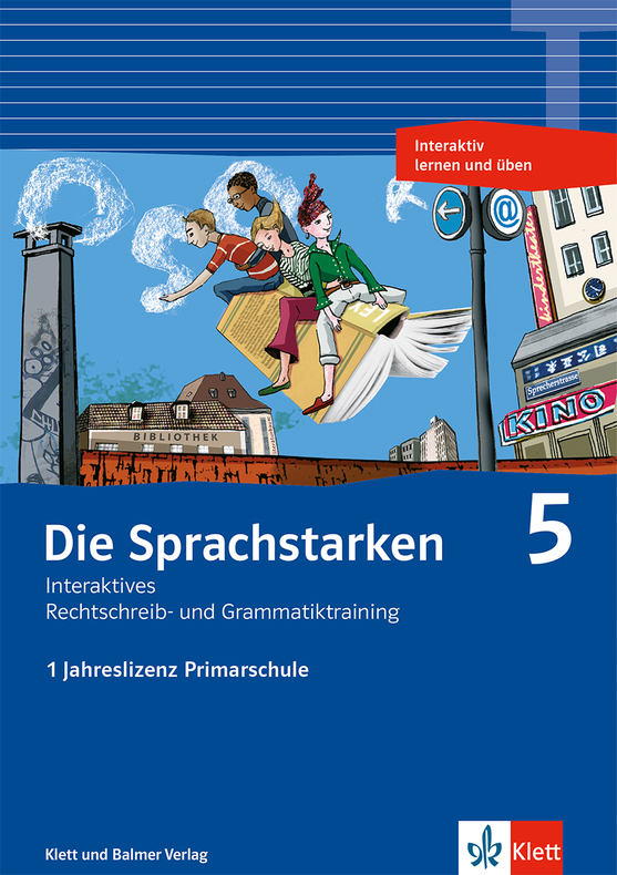 Die Sprachstarken 5, intera. Rechtschr.+ Gramm.tr., 1-Jahres-Liz., SPEZIALBEST.