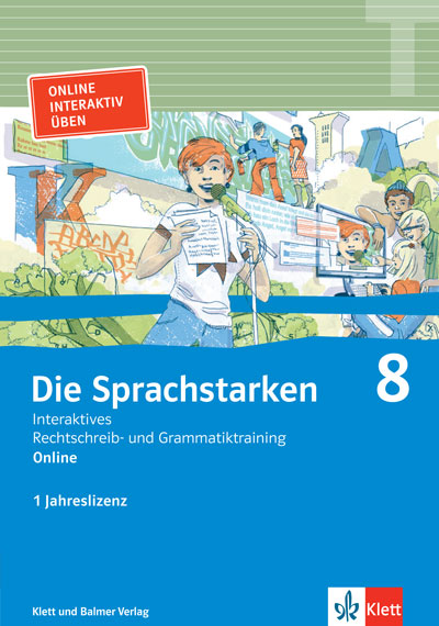 Die Sprachstarken 8, interakti. Rechtsch + Gramm.tr., 1-J. Lizenz / SPEZIALB.!!!