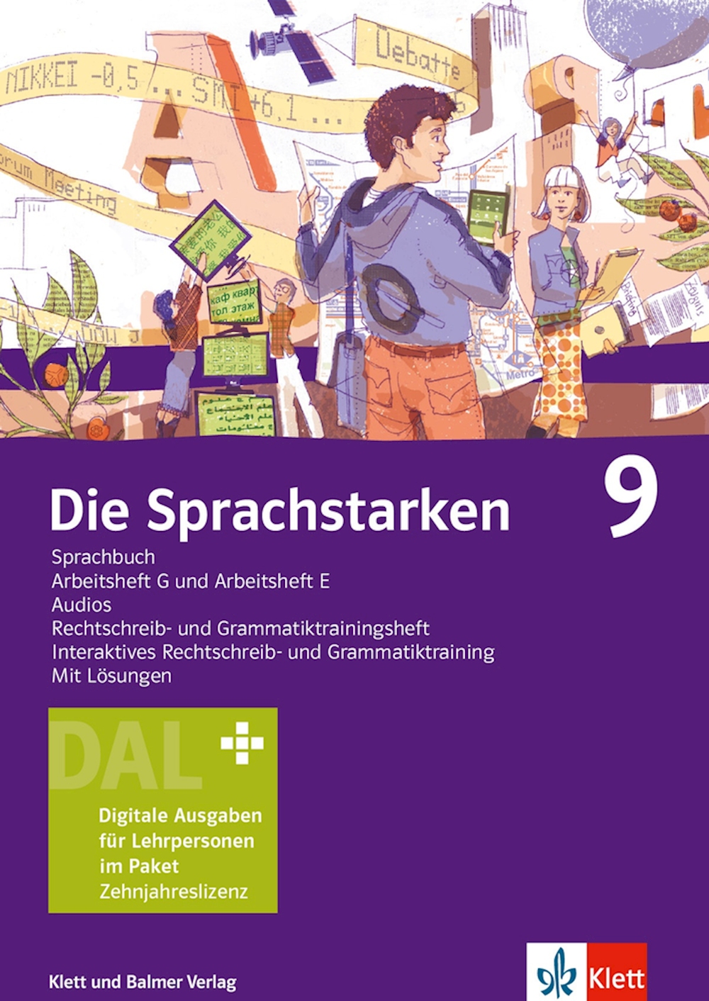 Die Sprachstarken 9, Set DAL digitale Ausg. f. LP, 10-Jahreslizenz