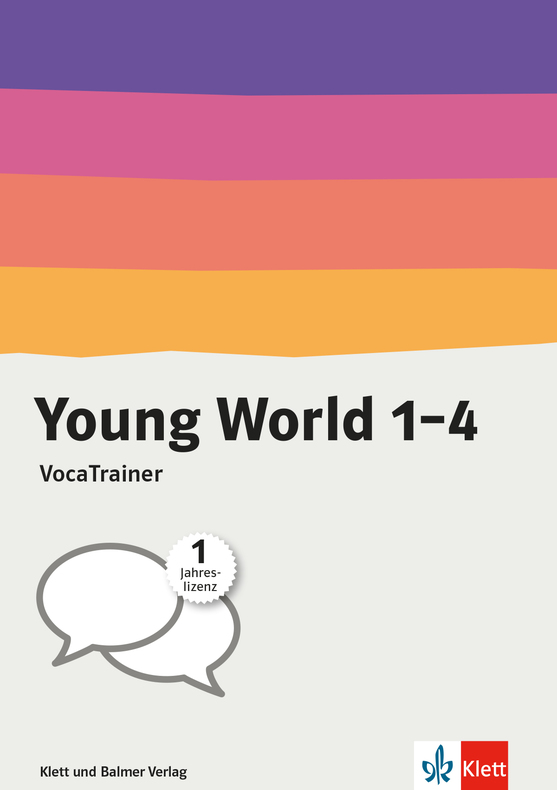 Young World 1-4, VocaTrainer, 1-Jahres- lizenz, SPEZIALBESTELLUNG