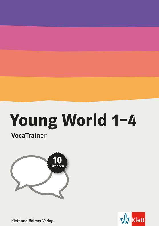 Young World 1-4, VocaTrainer, 10x1-Jahr- lizenz, SPEZIALBESTELLUNG
