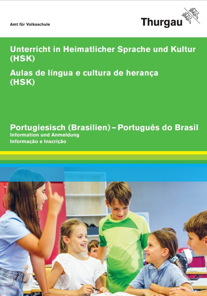 Informationsflyer HSK port. bras. f. Unterricht in heimatkundl. Sprache
