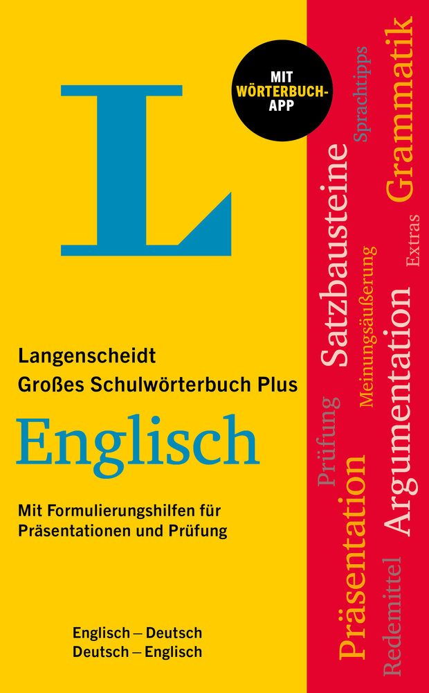 Schulwörterbuch Englisch Plus Dictionary, SPEZIALBESTELLUNG