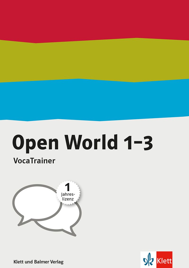 Open World 1-3, VocaTrainer, 1-Jahres- Lizenz