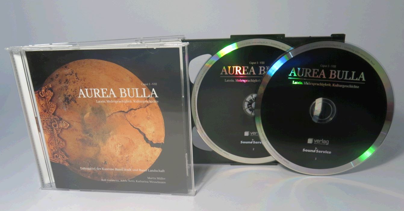 AUREA BULLA 1, Latein, Doppel-CD Caput I bis VIII, SOL. VORRAT GEM. LIEF!