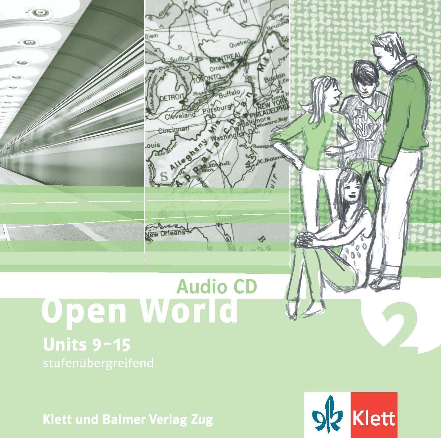 Open World 2, Audio CD,10er-Box/ ALTE V. Units 9-15, SPEZIALBESTELLUNG