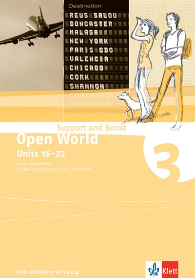 Open World 3, Support+Boost CDR/ALTE VER Kopiervorlagen Units 16-22, SPEZIALBEST.