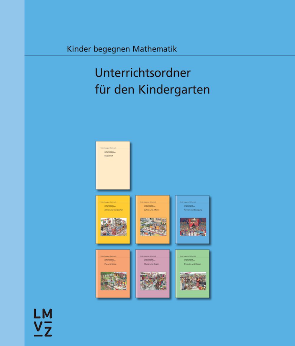 Kinder begegnen Mathematik, Ord. A4 KG, Unterrichtsordner mit 7 Heften