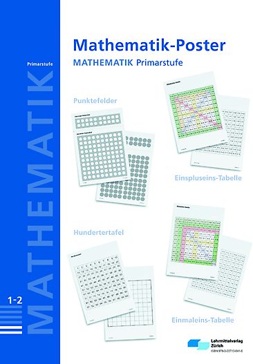 Mathematik Primarschule Poster SPEZIALBESTELLUNG!